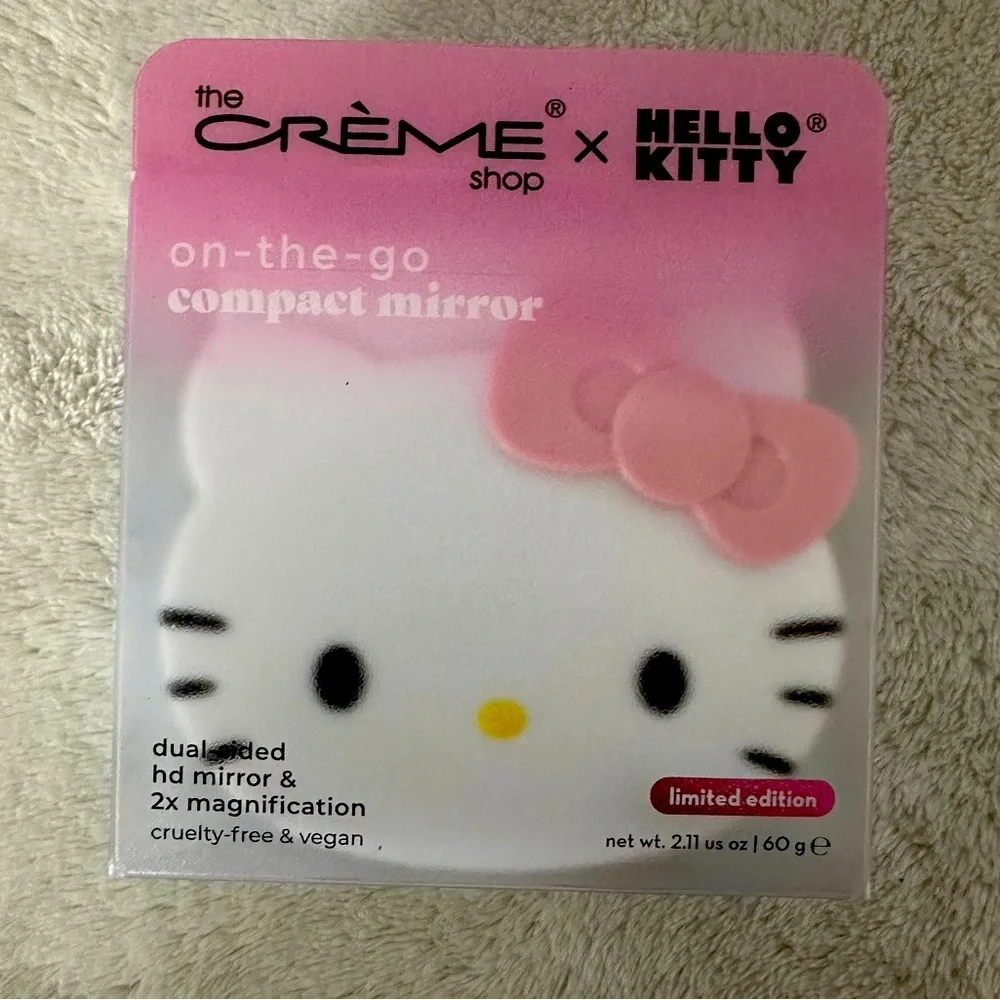 Hello Kitty x The Crème Shop Compact Mirror NWT